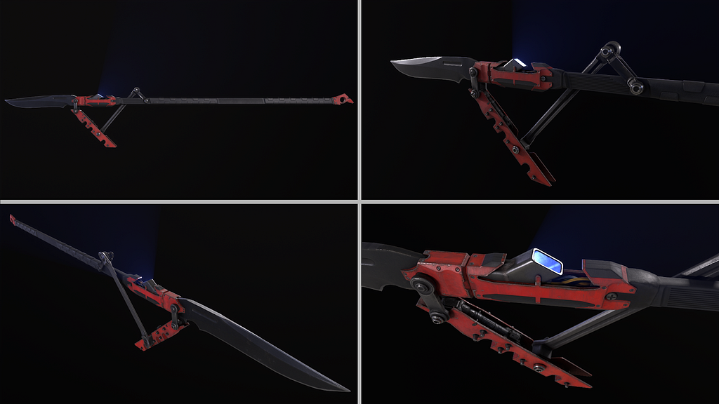 Artistic rendering of Project Quantum’s Spear weapon