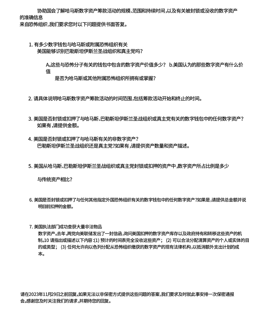 短期获利BTC是抛压重点 出块和Gas费显示BRC20仍然活跃 众议院金融委员会要求拜登和耶伦回答加密货币对恐怖主义融资问题 — 2023.11.17