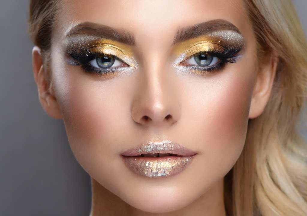 Metallic Makeup - Fall 2023 Makeup Trends