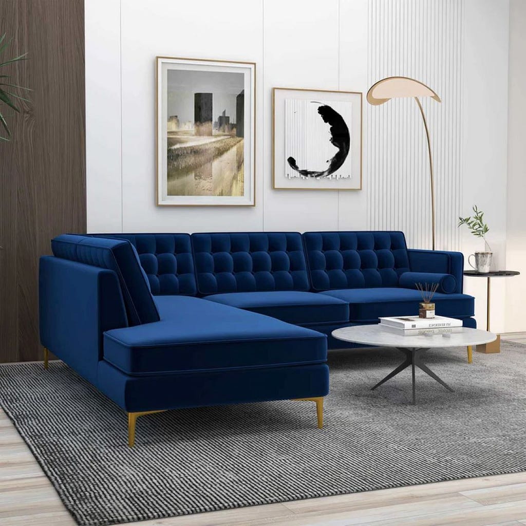 Newyork Modern — Hester Sectional Sofa