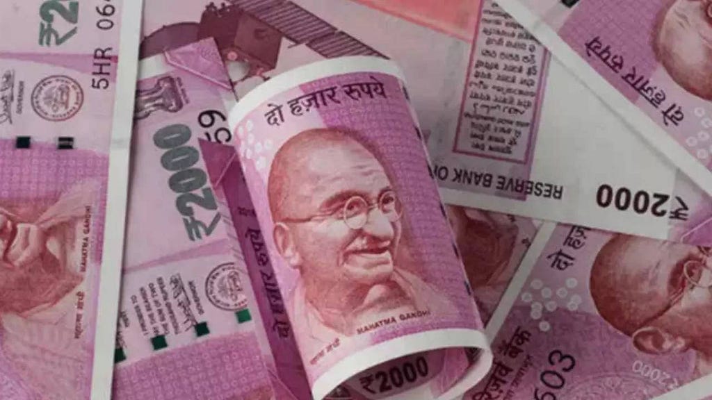 ₹2000 notes being withdrawn overnight