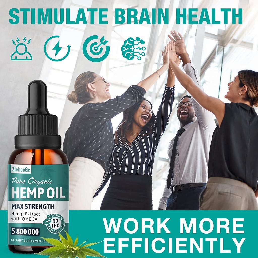 Hemp Oil Organic for Relax (2 Pack) - Maximum Strength Hemp Seed Tincture- 100% Natural Drops - USA Hemp Oils Nutritional Supplements Grown  Made in USA (Organic)