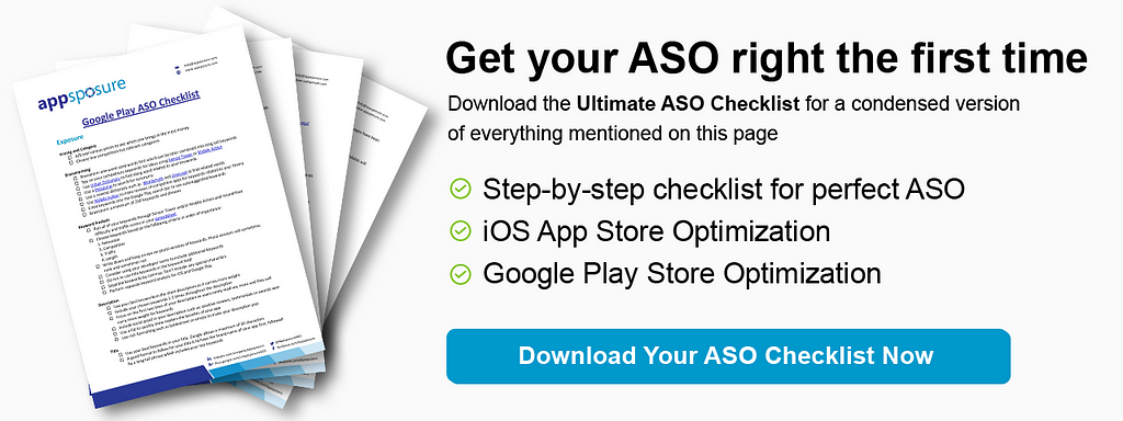 ASO Checklist Download