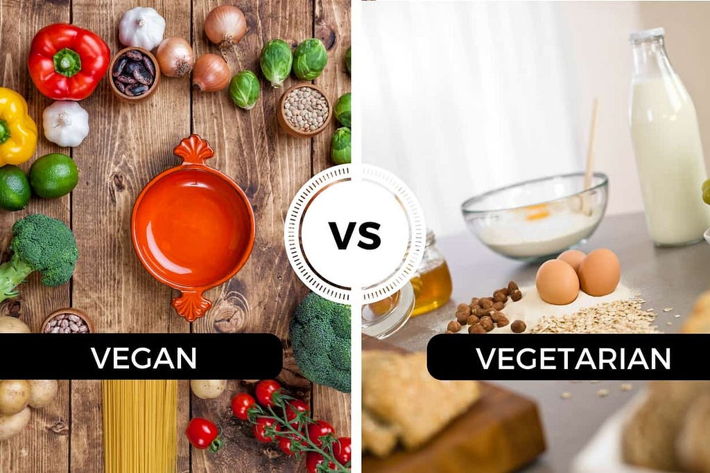 Vegan vs Vegetarian: Differences