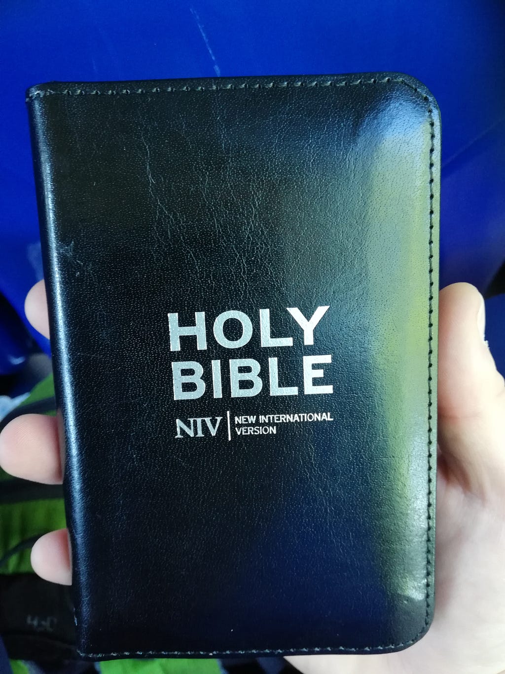 My bundle of joy, my pocket bible.
