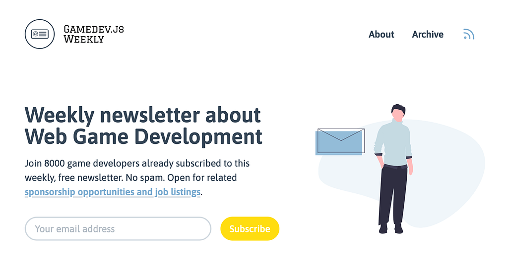 Gamedev.js Weekly new website