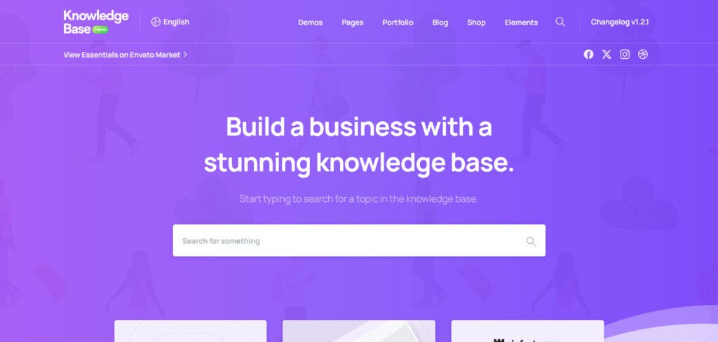 Knowledge Base and Wiki WordPress Theme