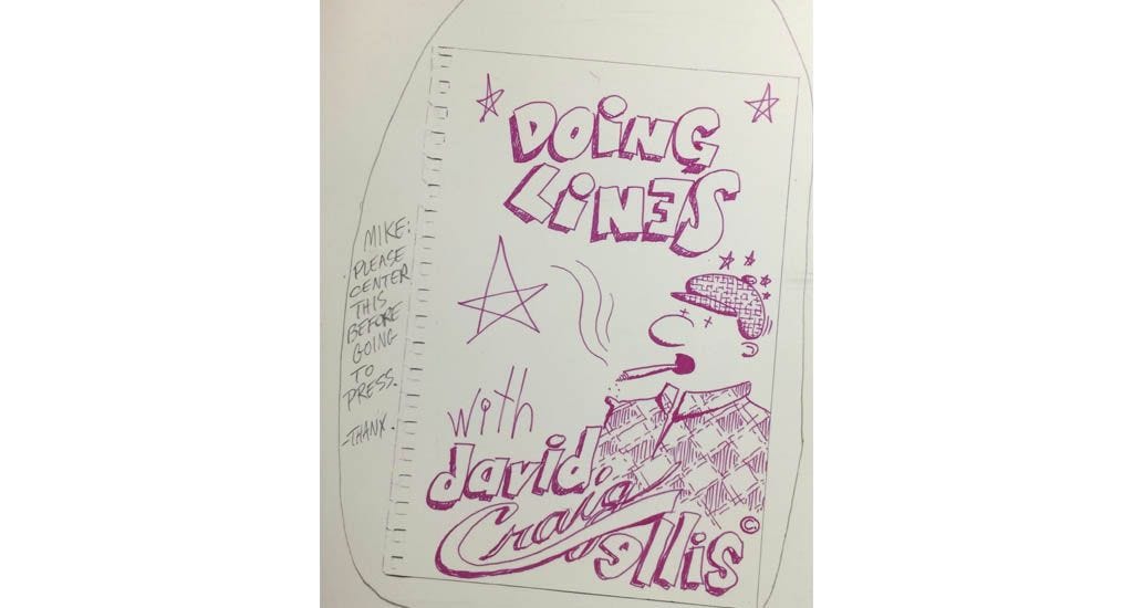 Doing Lines with David Ellis book cover