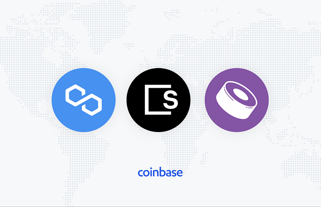 Polygon (MATIC), SKALE (SKL) and SushiSwap (SUSHI) are now available on Coinbase