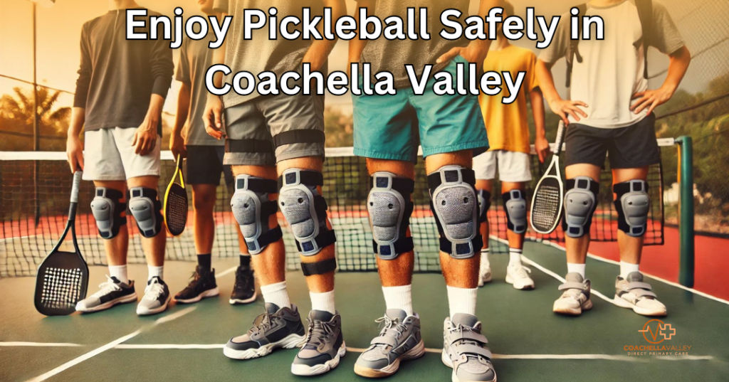 enjoy pickleball safely in Coachella Valley