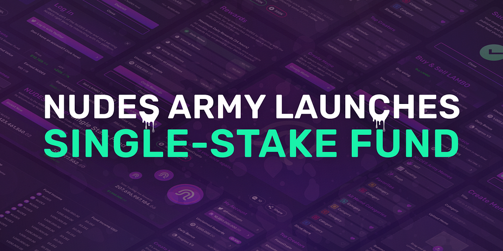 nudes army launches single stake fund