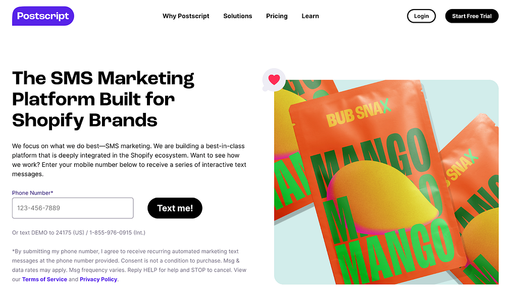 Postscript’s value first onboarding experience
