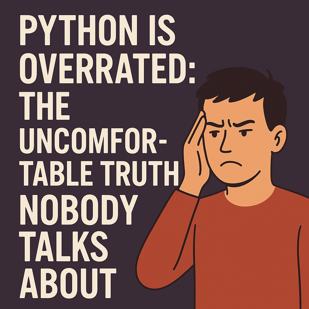 Python is Overrated: The Uncomfortable Truth Nobody Talks About
