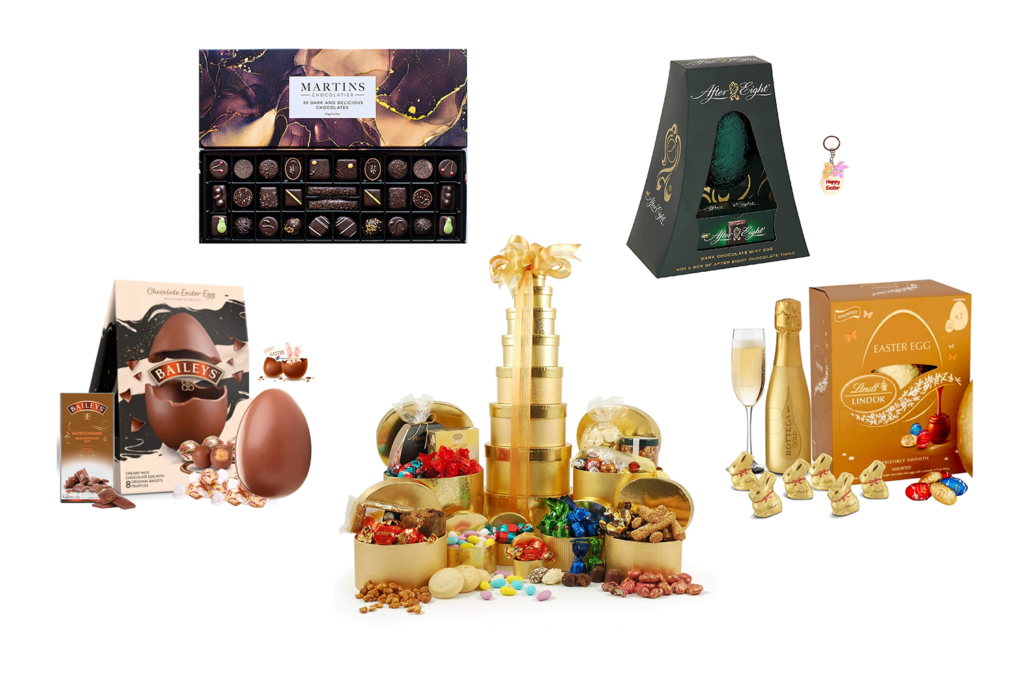 Luxury Easter Eggs for Easter 2023 — Picture shows 5 option that we recommend