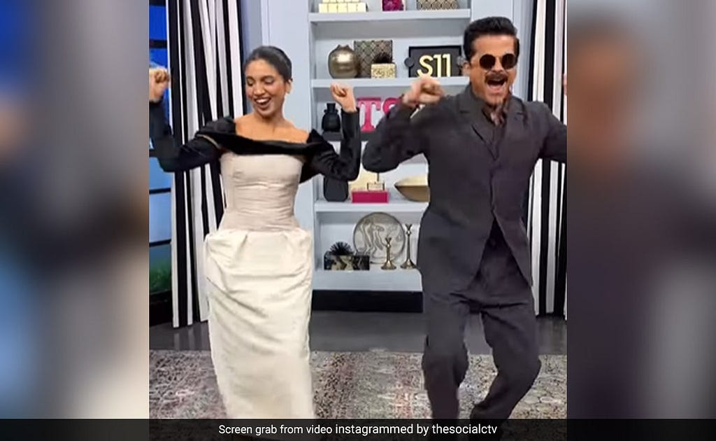 Watch: Anil Kapoor And Bhumi Pednekar Dance To My Name Is Lakhan