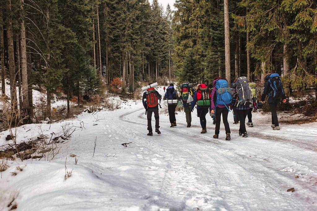 Hike in the Snow