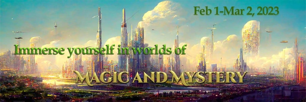 Worlds of Magic and Mystery Group Promo Banner