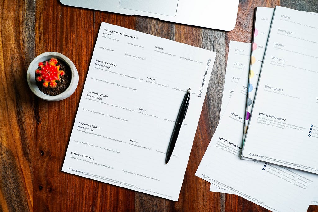 A photo of some documents on a table.