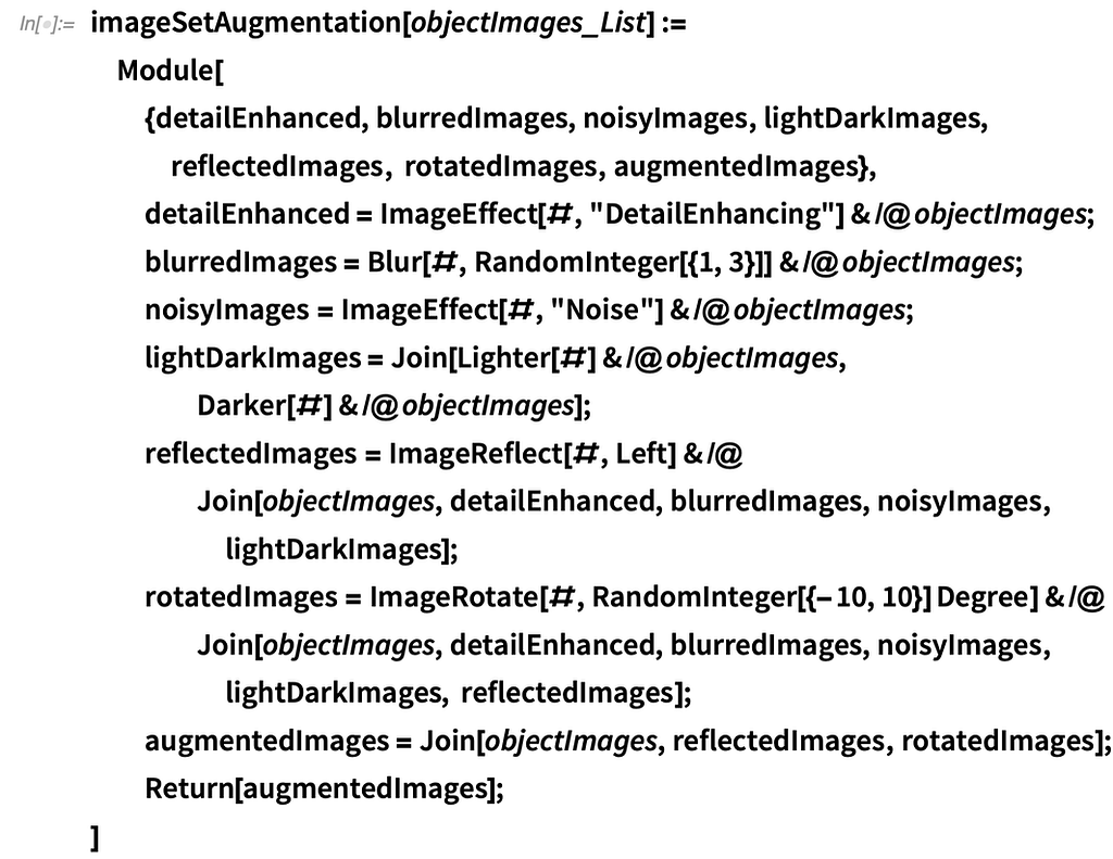 Module code in the Wolfram Language