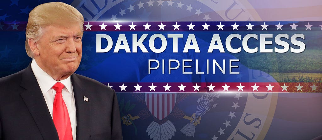 Image result for Dakota pipeline trump supporter
