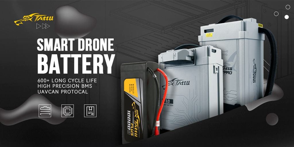grepow tattu smart drone battery
