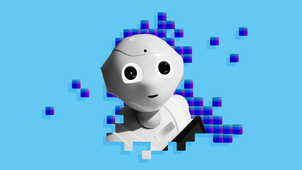 Image of a cartoon robot