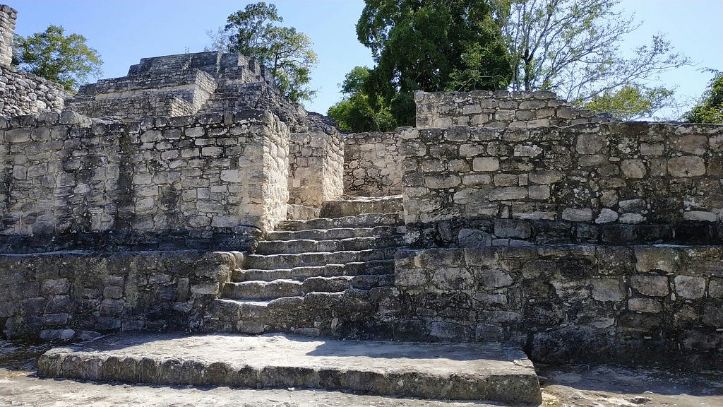Calakmul ruins in Campeche