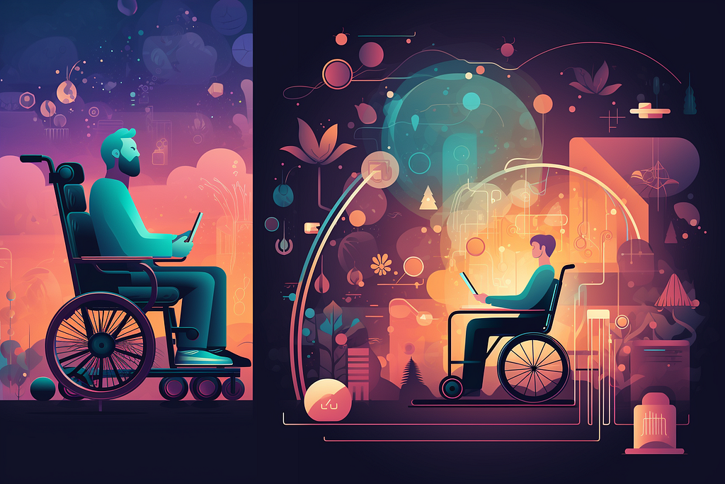 Ilustración referente a la accesibilidad