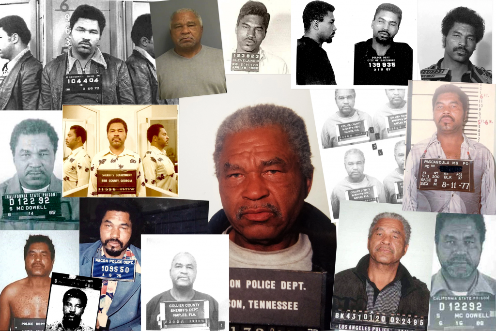 Samuel Little’s mugshots from different years (Image credit: FBI)