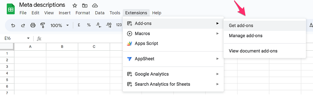 How to get Search Analytics for Sheets add-on