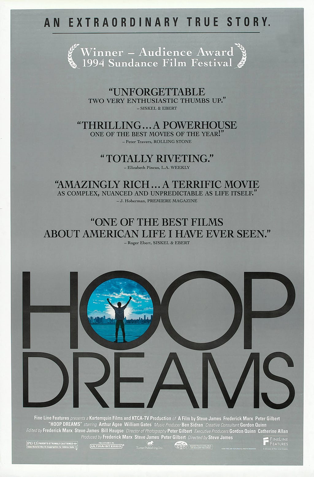 Hoop Dreams (1994) | Poster
