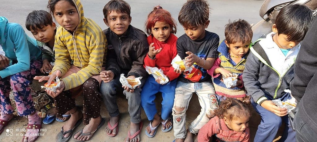 Feeding India volunteering