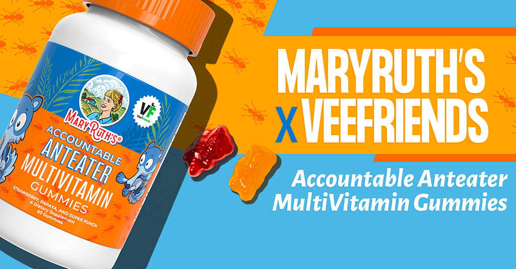 MaryRuth’s x VeeFriends Accountable Anteater Multivitamin Gummies Coming 6/29 Image
