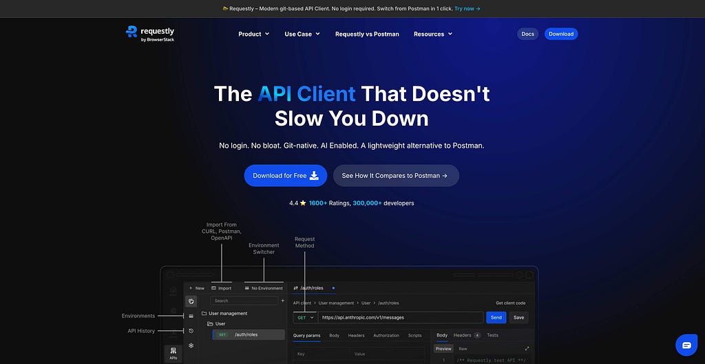 Requestly: A Lightweight, Git Native API Client That Lives on Your Machine, Not in the Cloud
