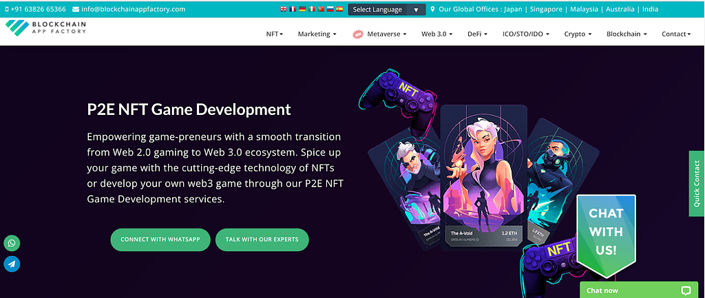 NFT gaming development