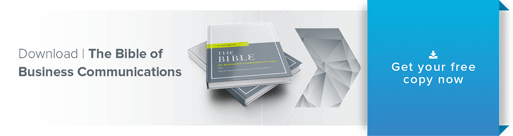 Communications Bible for business