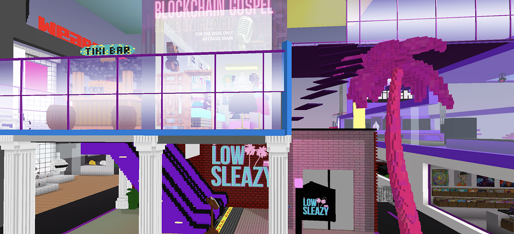 The Sleazy Section, Miami, Voxels
