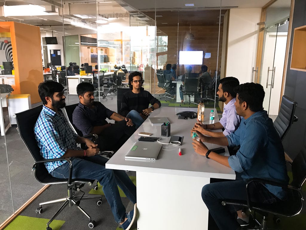 Iconscout Team interacting with Razorpay