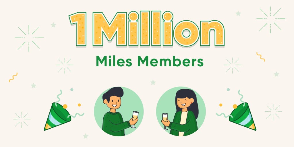 1 Million Miles Members