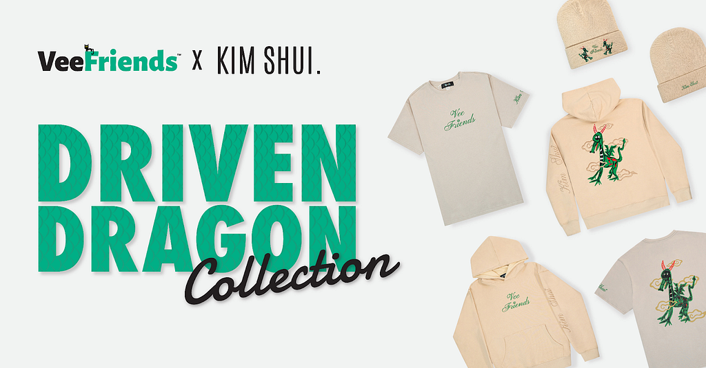 VeeFriends x Kim Shui: Driven Dragon Collection Coming Oct. 7th! Image