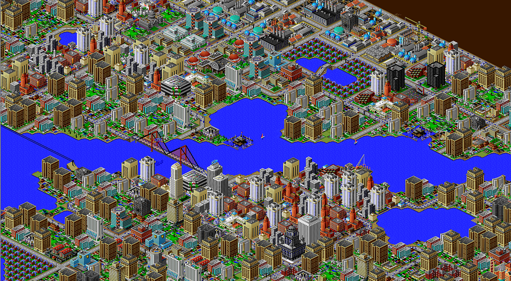 SimCity 2000. Foto: Cabine do tempo.