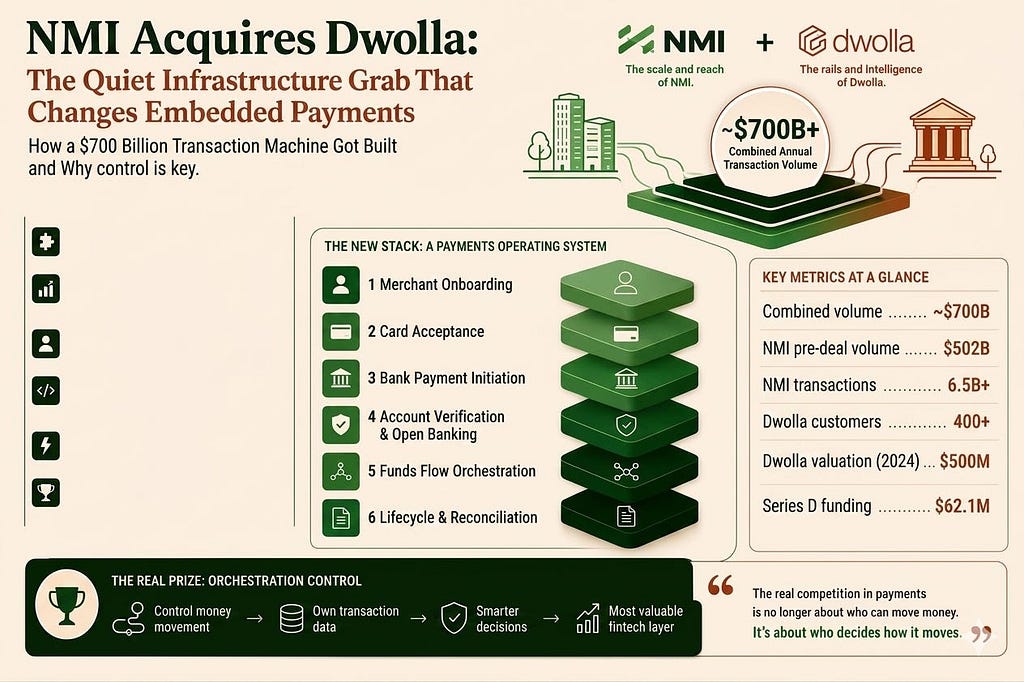 NMI Acquires Dwolla: The Quiet Infrastructure Grab That Changes Embedded Payments