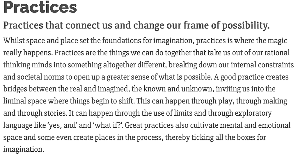 Quote from Rob Hopkins blog on the sundial about practices link: https://www.robhopkins.net/2020/06/30/int