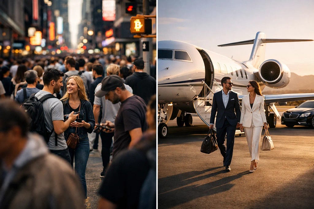 P2P is a Crowded Street. SEPA is a Private Jet.