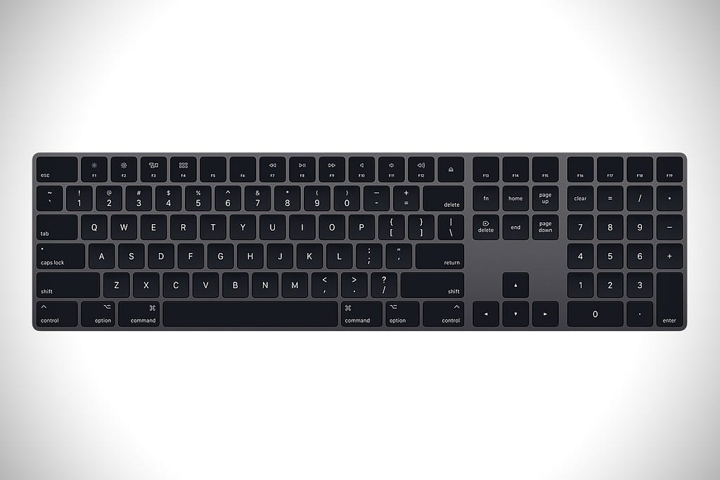 Magic Keyboard with Numeric Keypad-Space Gray