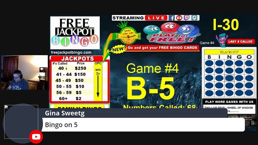 Jackpot bingo free online