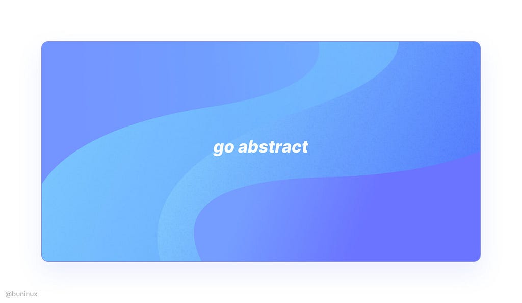 Combine gradients with abstract shapes