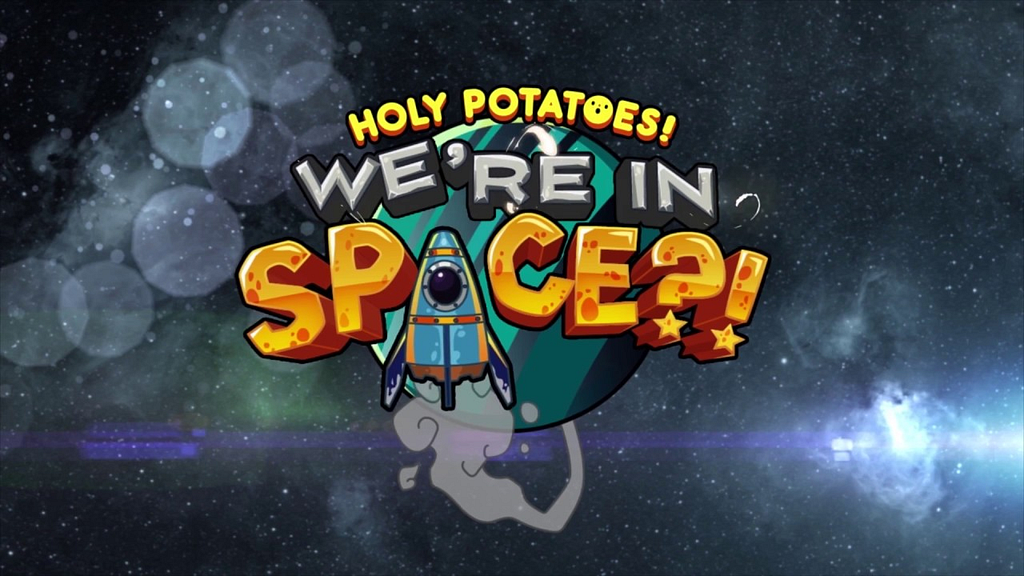 Game logo: Holy Potatoes, We’re in Space?!