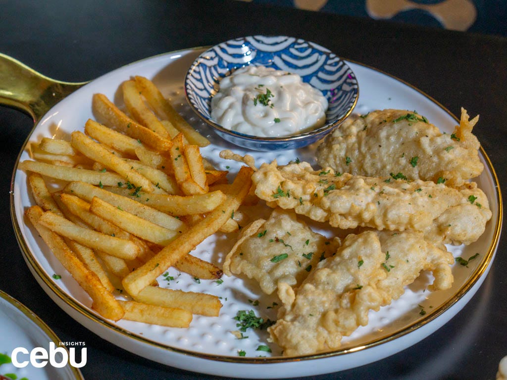Fish and Fries from Gangnam Cafe