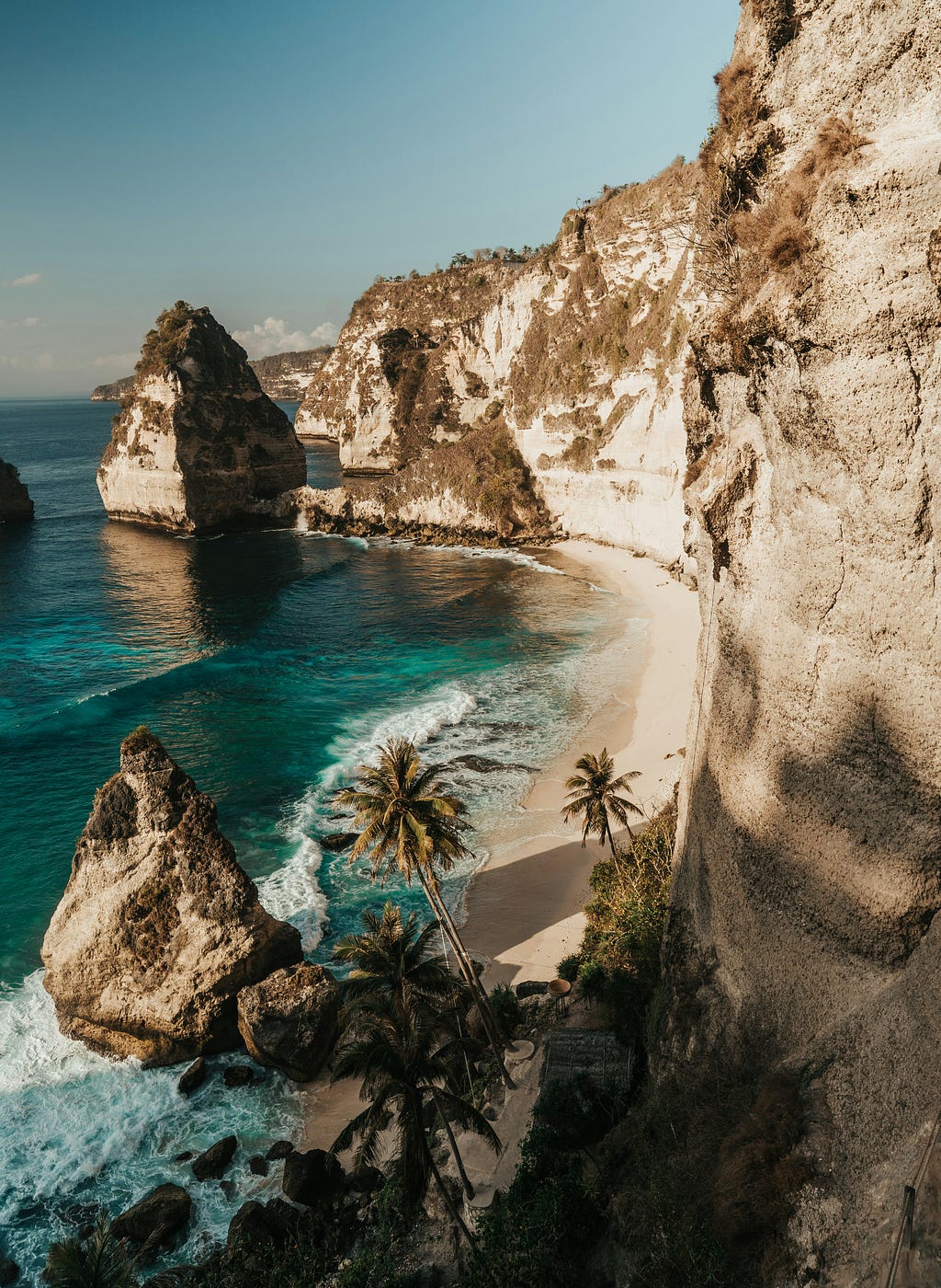 The breathtaking coast of Bali